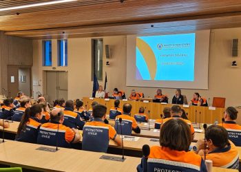 alt : protection civile lors de l'assemblée générale annuelle