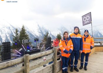 alt : la protection civile mobilisée lors du festival The Unlimited à Chamonix